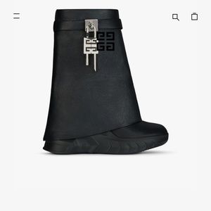 Givenchy Shark Lock Biker ankle boot